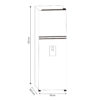 Refri. 14" Hisense Inverter C/Desp. A. INOX.