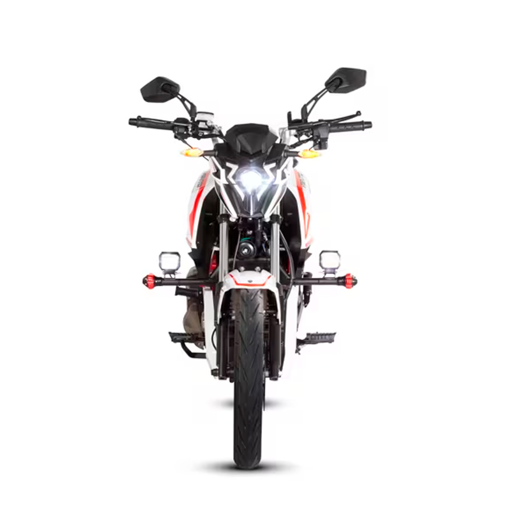 Motocicleta Vento Falkon 250cc Blanco Con Rojo 2026 - Imagen 3