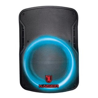 Bafle KSR 15" Recargable 25,000 PMPO/50W Rms Radio Fm Luz