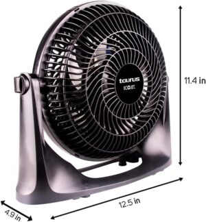 Ventilador Taurus 10″ MOD.OASIS 2 en 1 3VEL Negro