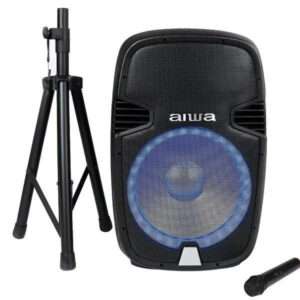 Sistema De Audio Aiwa 15″ MOD.AWSP15TW BT C/Tripie Rec. 30W