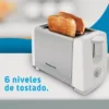 Tostador De Panes Taurus Mod.Leonis 2 Panes Blanco