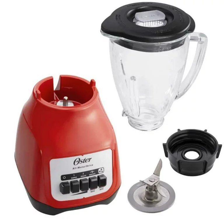 Licuadora Oster MOD.BLSTKAG-RPB/RRD-013 Kaliman V/Vidrio 2vel Rojo - Imagen 3