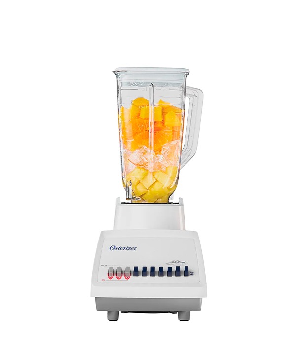 Licuadora Oster Slant 550W 10VEL V/Plástico Blanca
