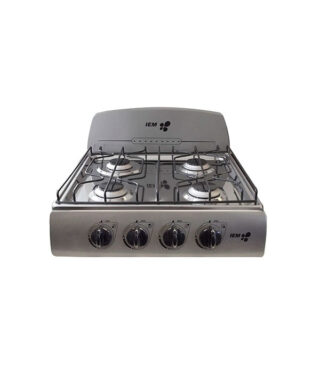 Parrilla IEM Sobrepuesta 51 Cm 4 Quemadores Inox