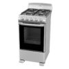 Estufa Mabe 20’ c/horno Acero Inox. Silver
