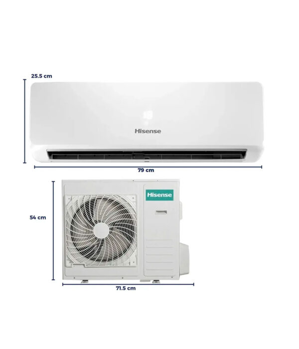A.A. Minisplit 12,000 Btus 110v Hisense Mod.Acr121kg S/Frio On/Off. Gas