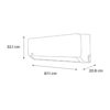 A.A. Minisplit 18,000 Btus 220v Midea MOD.MAS18C2AGS S/Frio On/Of Set Max Fresh