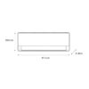 A.A. Minisplit 18,000 Btus 220v Midea Inverter Mod.MAS18C2EZI  S/Frio Ecomaster