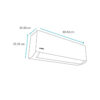 A.A. Minisplit 12,000 Btus 220v Mabe MOD.MMT12CDBWCA32BME1