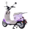 E Bike Luna Pop Morado con parrilla 600 W 72v/20ah