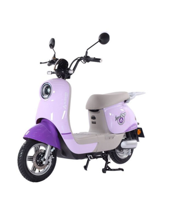 E Bike Luna Pop Morado con parrilla 600 W 72v/20ah