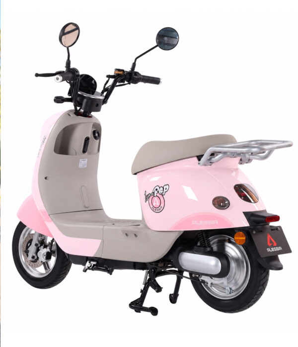 E Bike Luna Pop Rosa con parrilla 600 W 72v/20ah