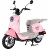 E Bike Luna Pop Rosa con parrilla 600 W 72v/20ah