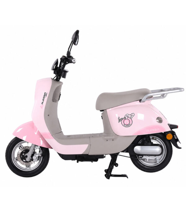 E Bike Luna Pop Rosa con parrilla 600 W 72v/20ah